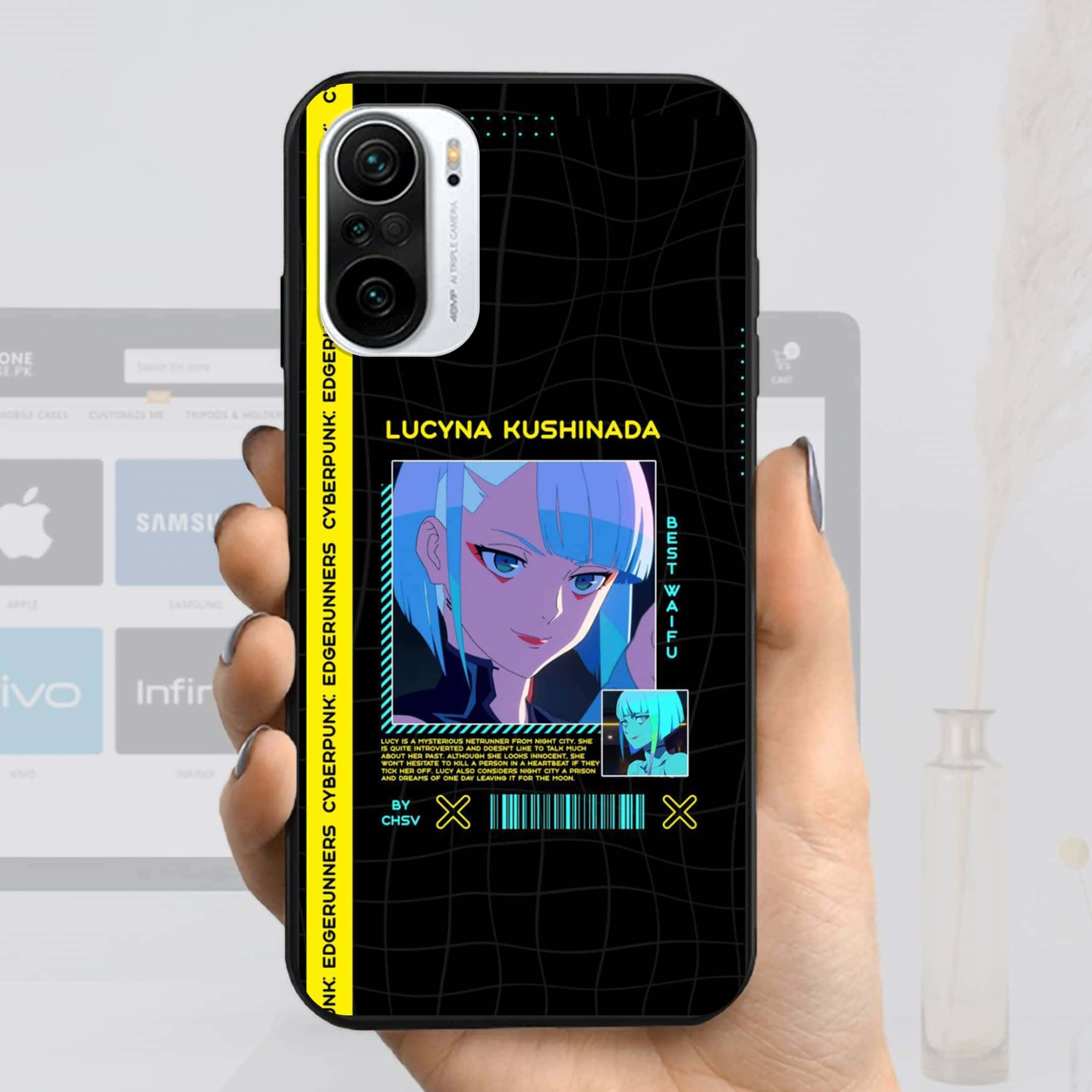 Cybernetic Warrior Series - Premium Printed Metal soft Bumper shock Proof Case All Models