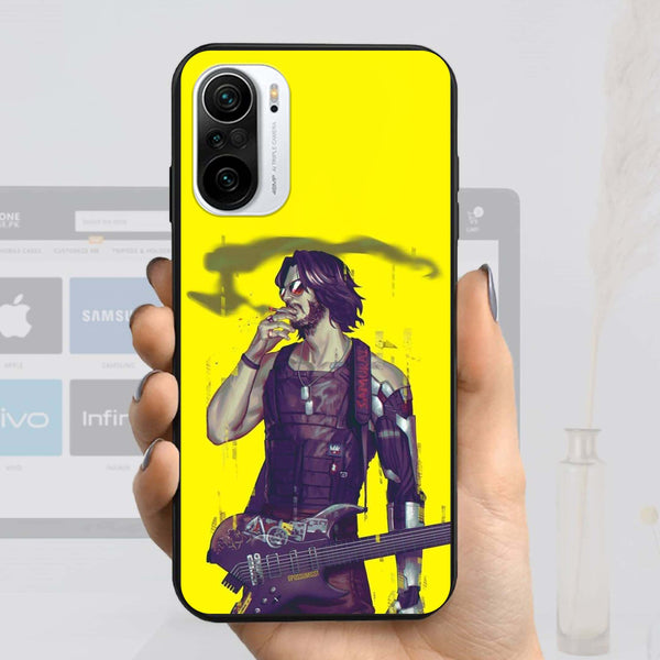 Cybernetic Warrior Series - Premium Printed Metal soft Bumper shock Proof Case All Models