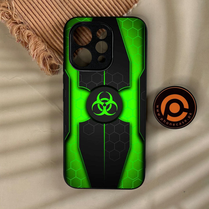 Vivo V70 - Biohazard Design 3 - Premium Metal Printed Soft Bumper Shock Proof Case