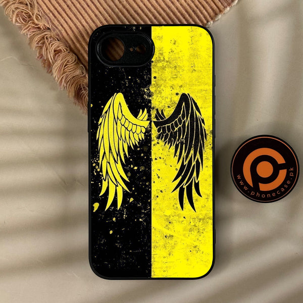 iPhone 17e - Angel 2.0 Design 1 - Premium Metal Printed Soft Bumper Shock Proof Case