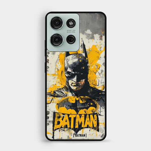 Motorola Moto G75 - Urban Knight - Premium Metal Printed Soft Bumper Shock Proof Case