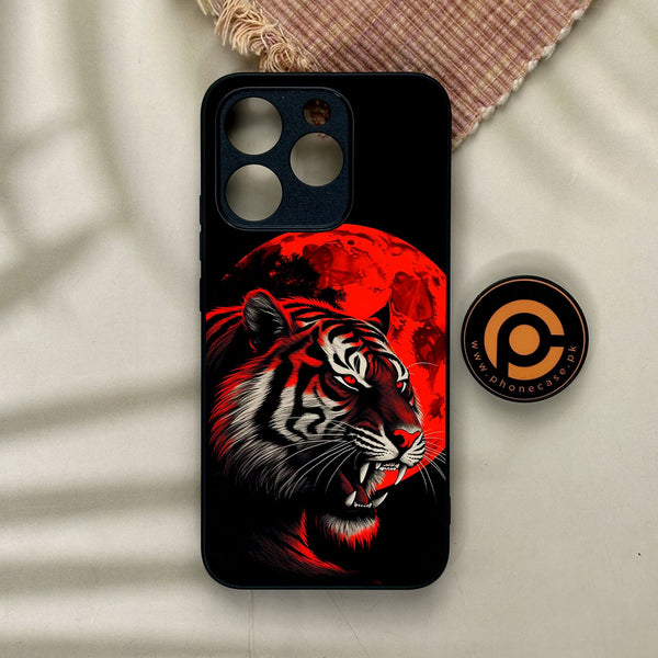 Realme 15T - Tiger 2.0 Design 8 - Premium Metal Printed Soft Bumper Shock Proof Case