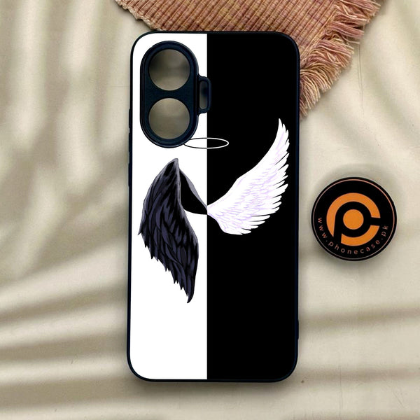 Xiaomi Redmi Turbo 4 Pro - Angel 2.0 Design 5 - Premium Metal Printed Soft Bumper Shock Proof Case