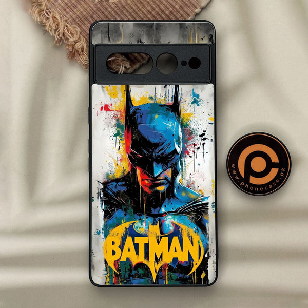 Google Pixel 7 Pro - Vivid Justice - Premium Metal Printed Soft Bumper Shock Proof Case