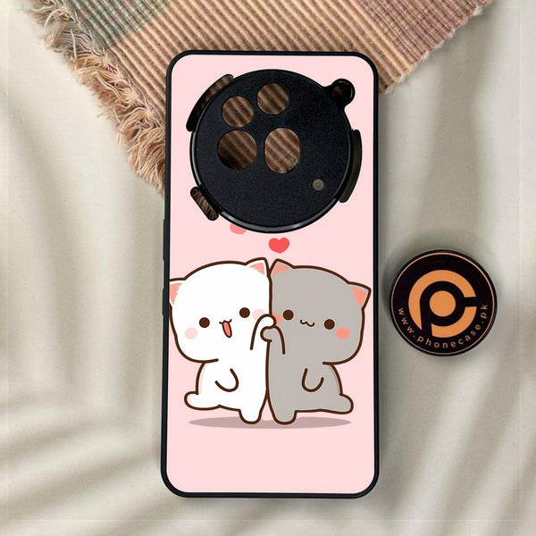 Nothing Phone 3a Pro - Cute Bubu Dudu Design 6 - Premium Metal Printed Soft Bumper Shock Proof Case