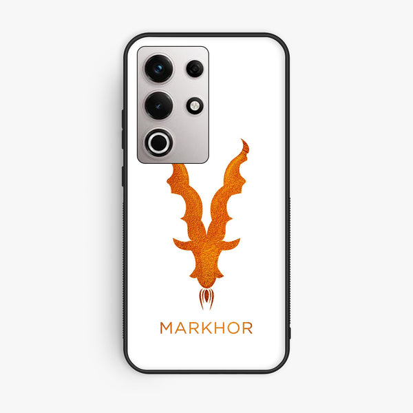 Itel S25 Ultra - Markhor Design 11 - Premium Metal Printed Soft Bumper Shock Proof Case