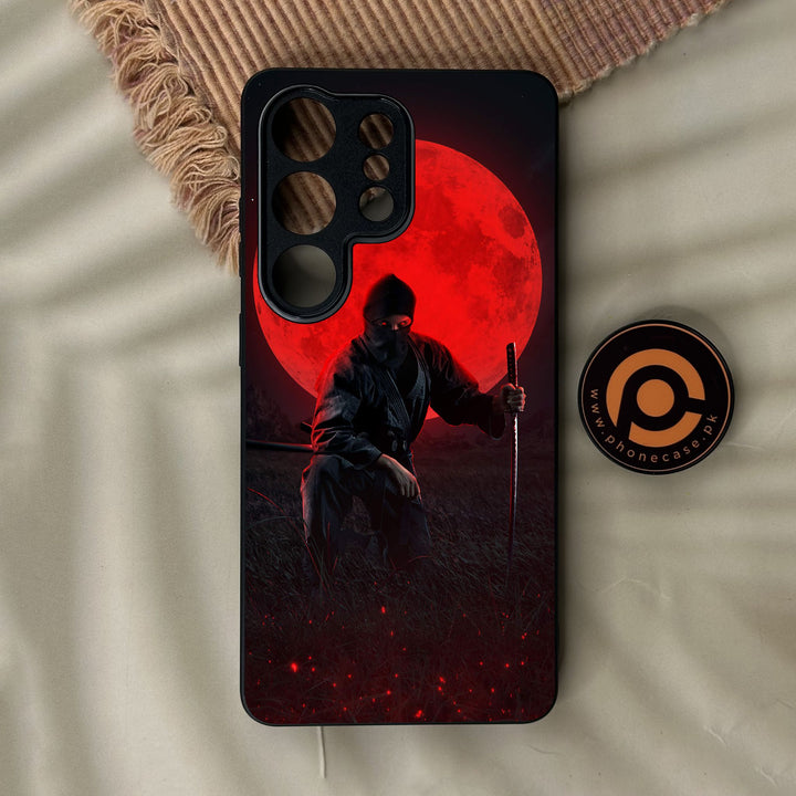 Samsung Galaxy S26 Ultra - Ninja Design 10 - Premium Metal Printed Soft Bumper Shock Proof Case