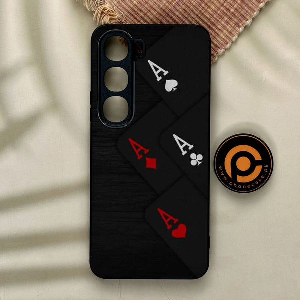 Vivo Y21d - Black Art Design 5 - Premium Metal Printed Soft Bumper Shock Proof Case