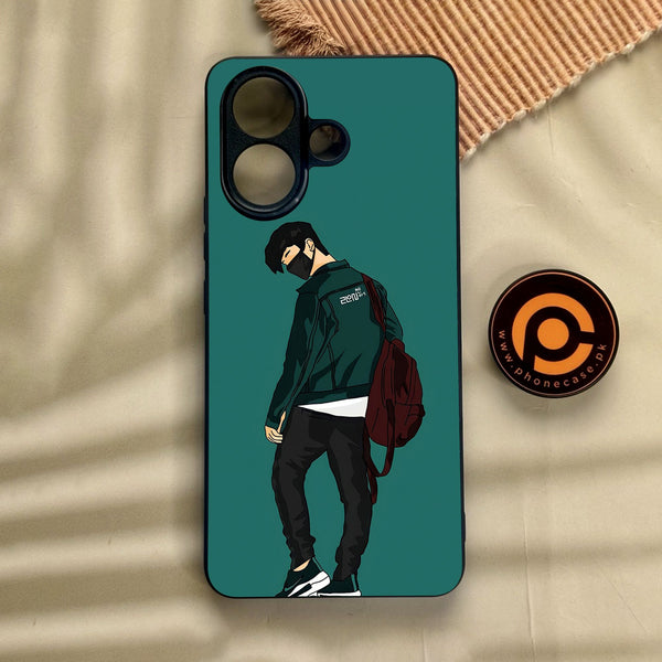 Vivo V60 Lite  - Anime Series Design 1 - Premium Metal Printed Soft Bumper Shock Proof Case