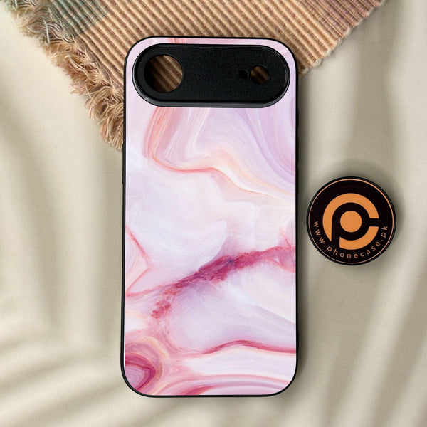 iPhone Air - Pink Design 8 - Premium Metal Printed Soft Bumper Shock Proof Case