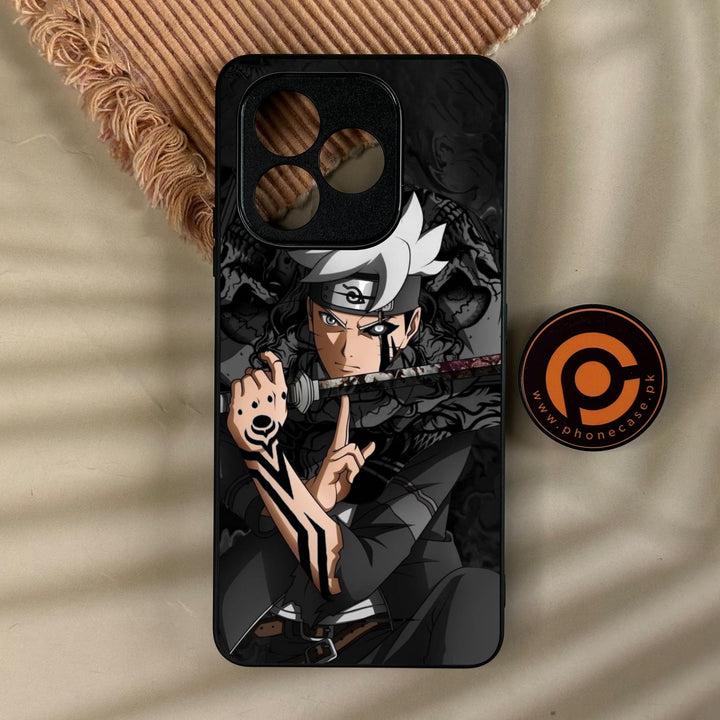 Honor X8d - Anime 2.0 Design 1 - Premium Metal Printed Soft Bumper Shock Proof Case