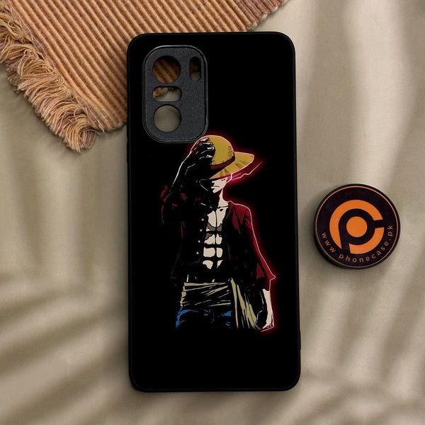 Xiaomi Redmi K40 - Anime Series Design 5 - Premium Metal Printed Soft Bumper Shock Proof Case