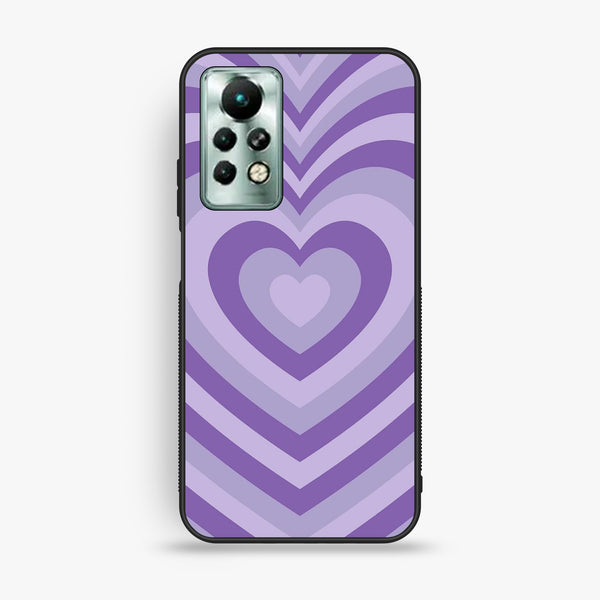 Infinix Note 11 Pro - Heartbeat Design 8 - Premium Metal Printed Soft Bumper Shock Proof Case