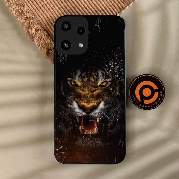 Nothing Phone 3a Lite - Tiger Design 9 - Premium Metal Printed Soft Bumper Shock Proof Case