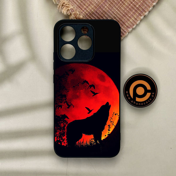 Realme 15T - Wolf Design 1 - Premium Metal Printed Soft Bumper Shock Proof Case