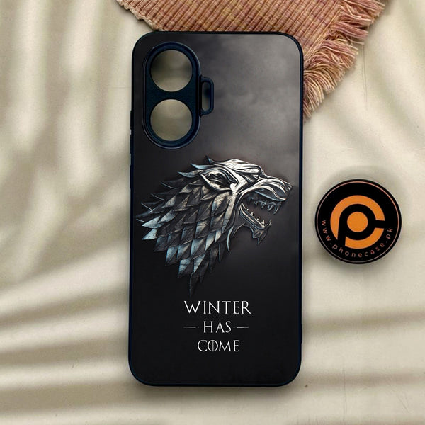 Xiaomi Redmi Turbo 4 Pro - Winter Has Come Got - Premium Metal Printed Soft Bumper Shock Proof Case