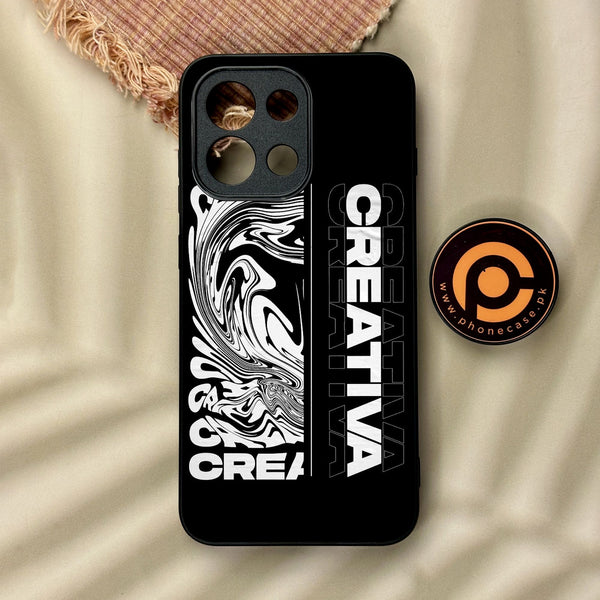 OnePlus 13T - Creative - Premium Metal Printed Soft Bumper Shock Proof Case