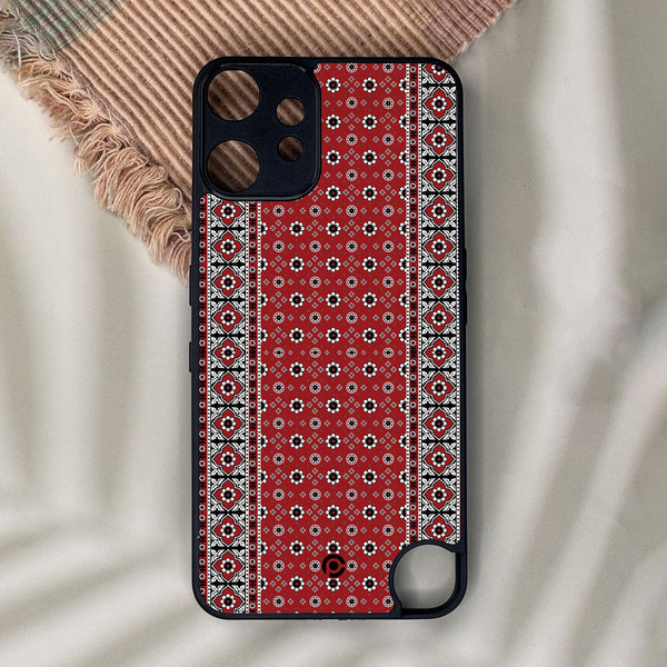 Nothing CMF Phone 2 Pro - Ajrak 12 - Premium Metal Printed Soft Bumper Shock Proof Case