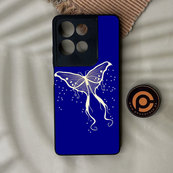 Motorola Moto G75 - Butterflies Design 1 - Premium Metal Printed Soft Bumper Shock Proof Case