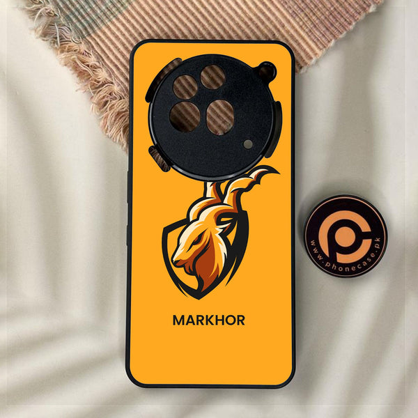 Nothing Phone 3a Pro - Markhor Design 7 - Premium Metal Printed Soft Bumper Shock Proof Case