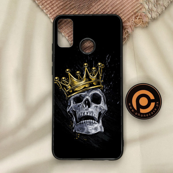 Honor 9X Lite - King Design 5 - Premium Metal Printed Soft Bumper Shock Proof Case