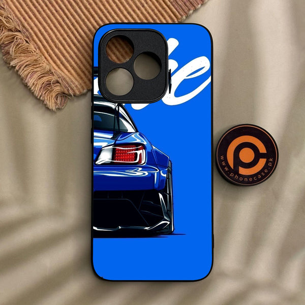 Honor 400 Lite - Racing Series 2.0 Design 1 - Premium Metal Printed Soft Bumper Shock Proof Case