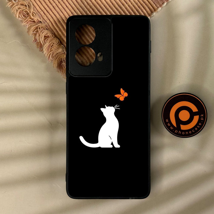 Motorola Edge 2024 - Minimalistic Design 10 - Premium Metal Printed Soft Bumper Shock Proof Case