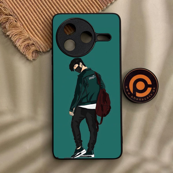 Xiaomi Redmi K80 - Anime Series Design 1 - Premium Metal Printed Soft Bumper Shock Proof Case
