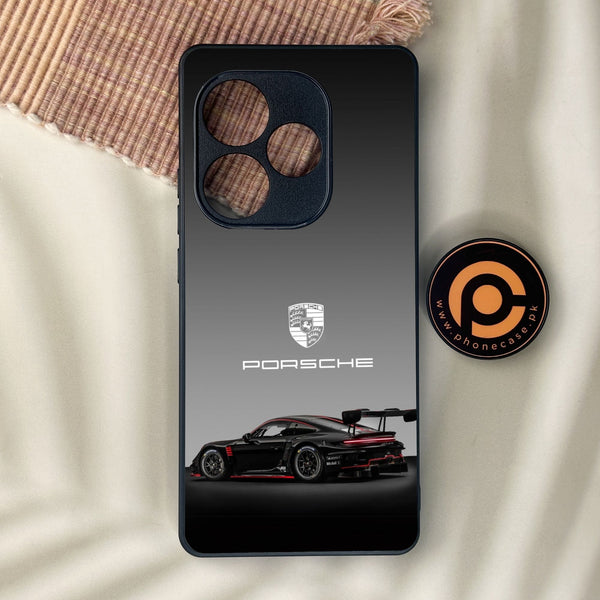 Realme GT 6 Shadow Racer - Premium Metal Printed Soft Bumper Shock Proof Case