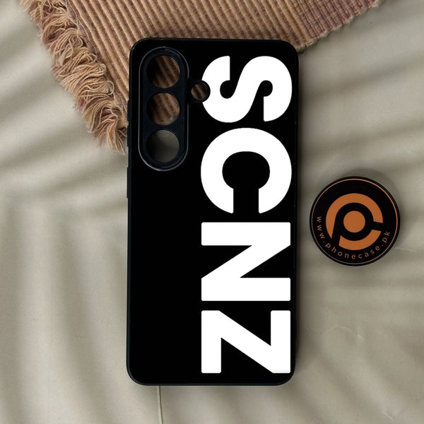 Samsung Galaxy S26 Plus - Scnz - Premium Metal Printed Soft Bumper Shock Proof Case