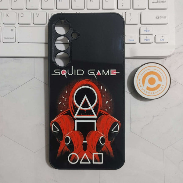 Galaxy A55 5G - Squid Game Design 8 -  Premium Printed Metal soft Bumper shock Proof Case  CS-24254