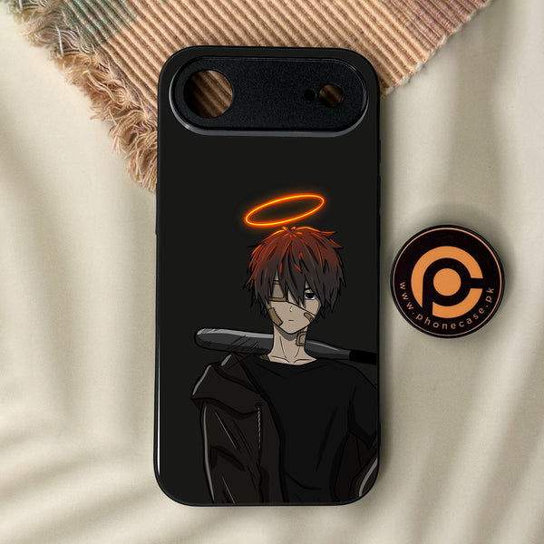 iPhone Air - Anime Series Design 6 - Premium Metal Printed Soft Bumper Shock Proof Case