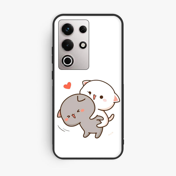Itel S25 Ultra - Cute Bubu Dudu Design 4 - Premium Metal Printed Soft Bumper Shock Proof Case