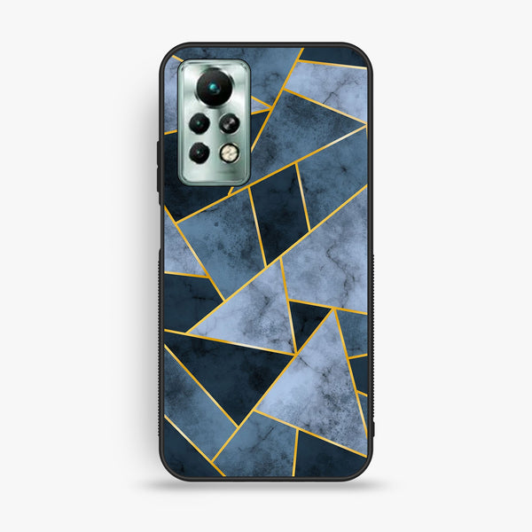 Infinix Note 11 Pro - Geometric Design 3 - Premium Metal Printed Soft Bumper Shock Proof Case