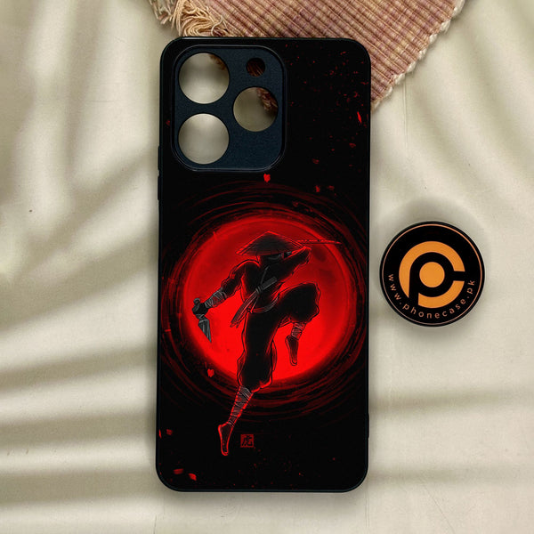 Realme Note 70 - Ninja Design 5 - Premium Metal Printed Soft Bumper Shock Proof Case