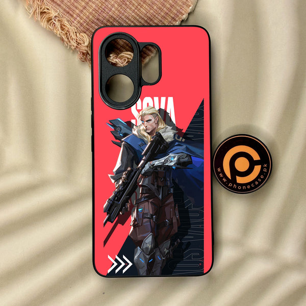 Vivo V60 - Battle-Ready Design 7 - Premium Metal Printed Soft Bumper Shock Proof Case