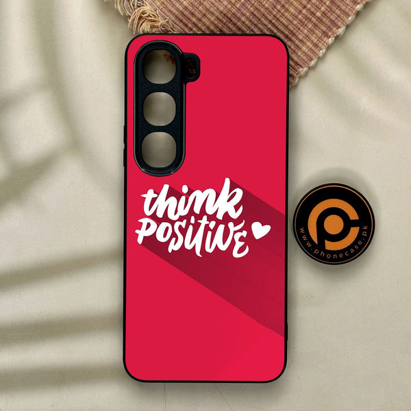 Vivo Y21d - Think Positive Design - Premium Metal Printed Soft Bumper Shock Proof Case