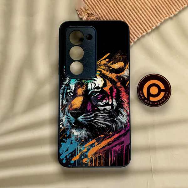 Xiaomi Redmi 15 - Tiger 2.0 Design 9 - Premium Metal Printed Soft Bumper Shock Proof Case