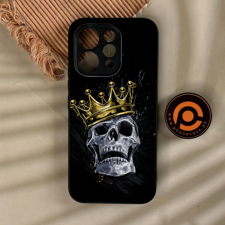 Vivo V70 - King Design 5 - Premium Metal Printed Soft Bumper Shock Proof Case
