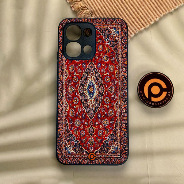 Oppo A6 Pro - Persian Rug Design 2 - Premium Metal Printed Soft Bumper Shock Proof Case