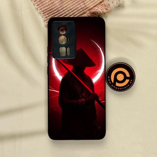 Xiaomi Redmi K60 Pro - Ninja Design 7 - Premium Metal Printed Soft Bumper Shock Proof Case