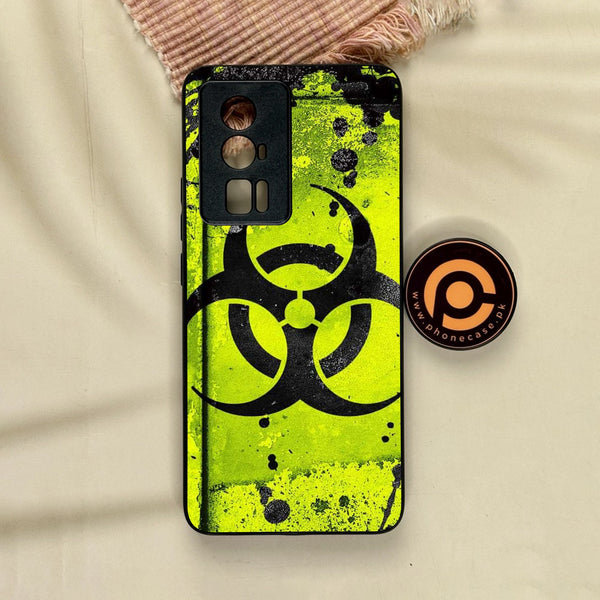 Xiaomi Redmi K60 Pro - Biohazard Design 9 - Premium Metal Printed Soft Bumper Shock Proof Case