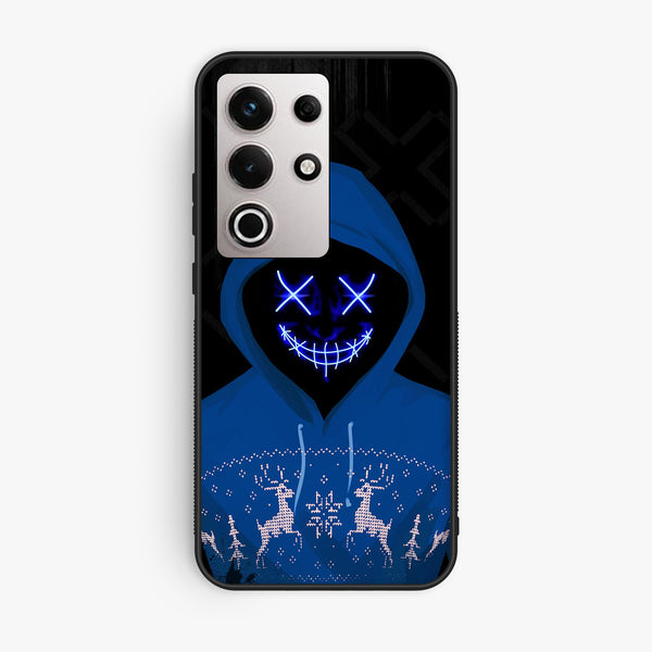 Itel S25 Ultra - Anonymous 2.0 Design 9 - Premium Metal Printed Soft Bumper Shock Proof Case