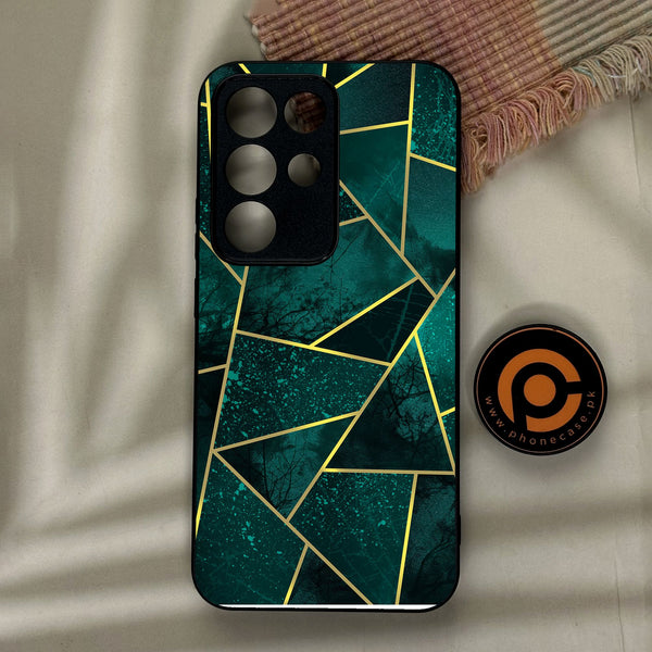 Realme C85 Pro - Geometric Design 9 - Premium Metal Printed Soft Bumper Shock Proof Case