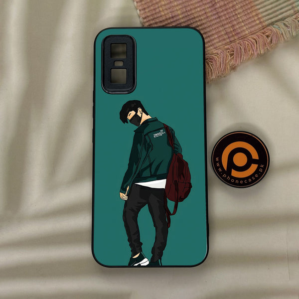 Infinix GT 30 Pro - Anime Series Design 1 - Premium Metal Printed Soft Bumper Shock Proof Case