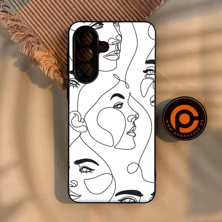 Samsung Galaxy A57 5G - Girls Design 7 - Premium Metal Printed Soft Bumper Shock Proof Case