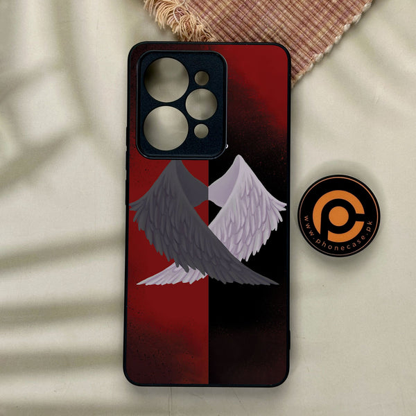 Realme 15 Pro - Angel 2.0 Design 7 - Premium Metal Printed Soft Bumper Shock Proof Case