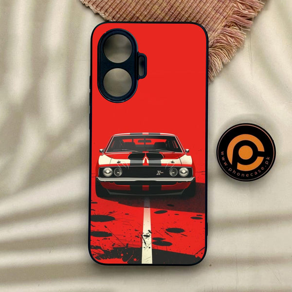 Xiaomi Redmi Turbo 4 Pro - Classic Racer Vibes - Premium Metal Printed Soft Bumper Shock Proof Case