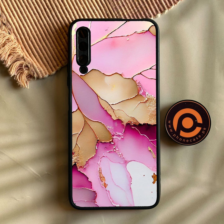 Honor 9X Pro - Pink Marble 2.0 Design 4 - Premium Metal Printed Soft Bumper Shock Proof Case