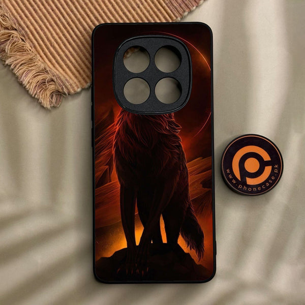 Xiaomi Redmi Note 15 - Wolf Design 6 - Premium Metal Printed Soft Bumper Shock Proof Case